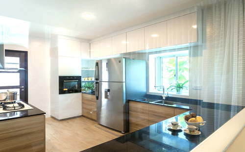 Beautiful Kitchens With Natural Beauty Of Black Granite
